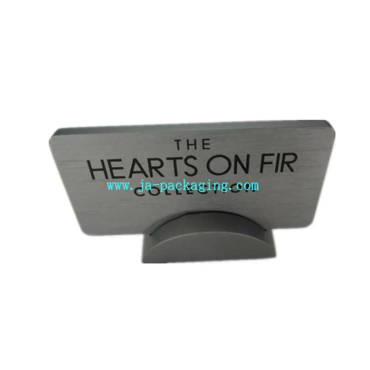 Γκρι ακρυλικό πινακίδα ονόματος